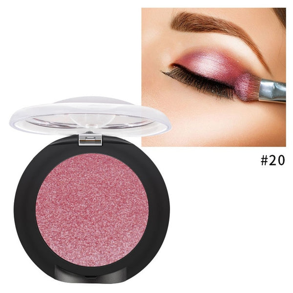 HOT 20Colors Glitter Palette Eyeshadow Powder Matte Brush Eye Shadow