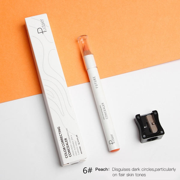 [HOT] 8 Colors Perfect Concealer Pencil Contouring Makeup Waterproof  Cream Concealer With Sharpener