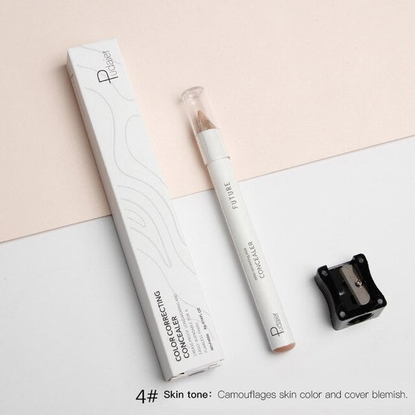 Cream Concealer Pencil With Sharpener Waterproof Makeup Full Coverage