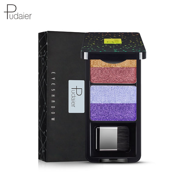 NEW Small Brush Eye Shadow Box with Mirror Palette Eyeshadow 9Colors