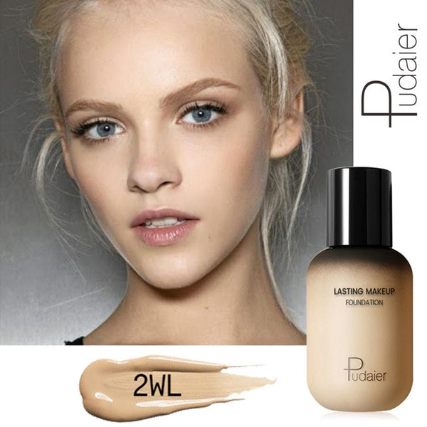 New Professional Face Foundation Makeup Full Coverage Liquid Foundation Cream Matte Foundation Base Face Concealer Cosmetic