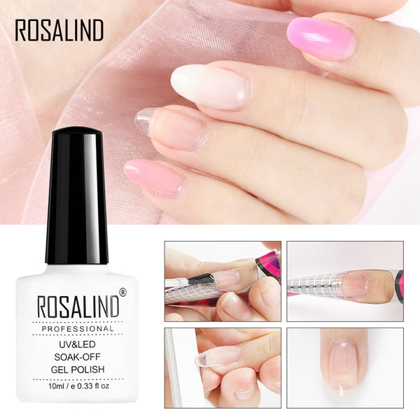 NE W0ml Quick Builder Gel Nail Polish Soak Off Set For Nail Extension Nails  Semi Permanent Gel Varnish