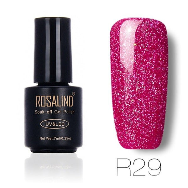 NEW 7ML Nails Polish Rainbow Shimmer Nail Art