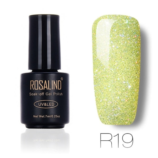 NEW 7ML Nails Polish Rainbow Shimmer Nail Art