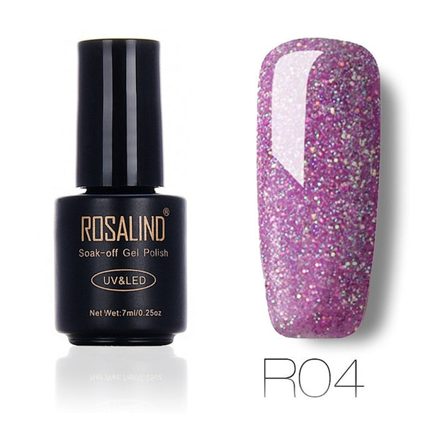 NEW 7ML Nails Polish Rainbow Shimmer Nail Art