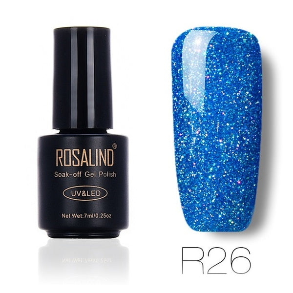 NEW 7ML Nails Polish Rainbow Shimmer Nail Art