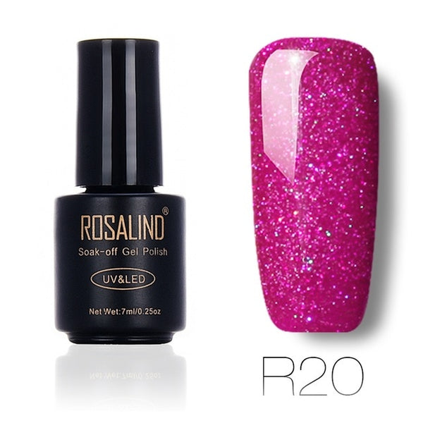 NEW 7ML Nails Polish Rainbow Shimmer Nail Art