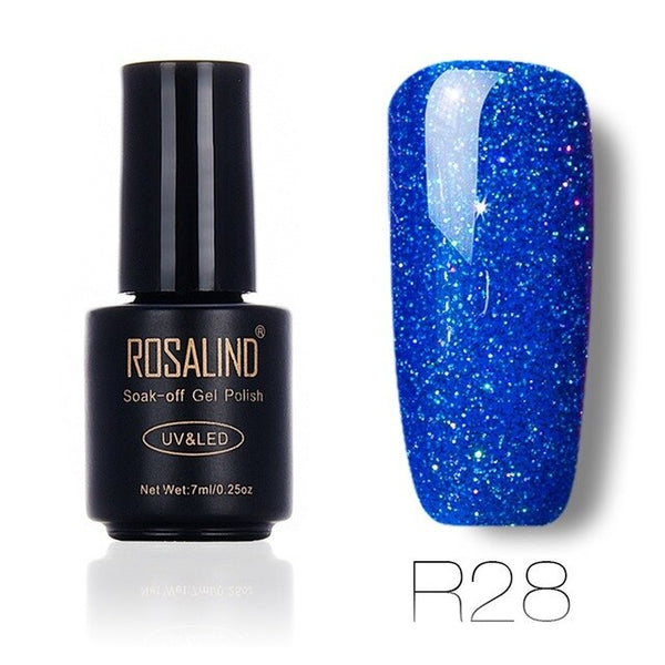 NEW 7ML Nails Polish Rainbow Shimmer Nail Art