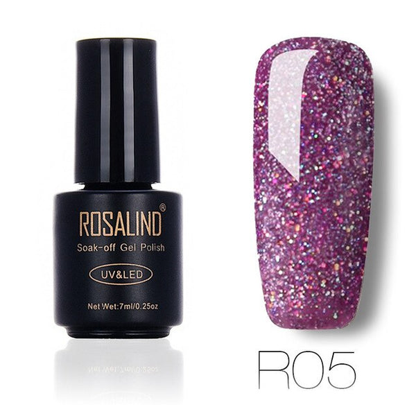 NEW 7ML Nails Polish Rainbow Shimmer Nail Art