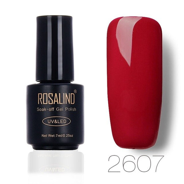NEW 7ML RED Color Series Nail Gel Polish UV LED Soak off Gel Nail Polish