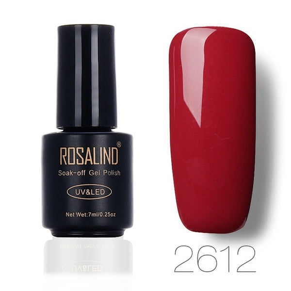 NEW 7ML RED Color Series Nail Gel Polish UV LED Soak off Gel Nail Polish