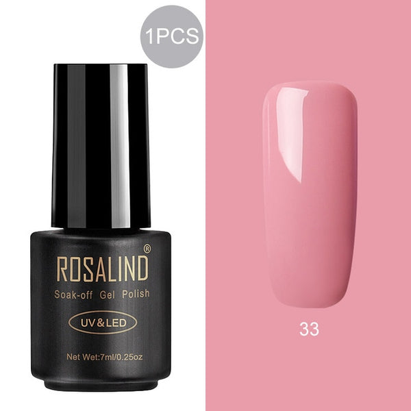 7ml Gel Polish Nail Art Gel Nail Polish Set For Manicure Soak Off White Primer Semi Permanent UV Gel Hybrid Lacquer
