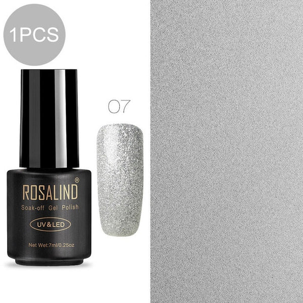 ROSALIND 7ml Gel nail polish Hybrid manicure Set For Poly gel painting art UV LED Lamp nail Gel Varinishes