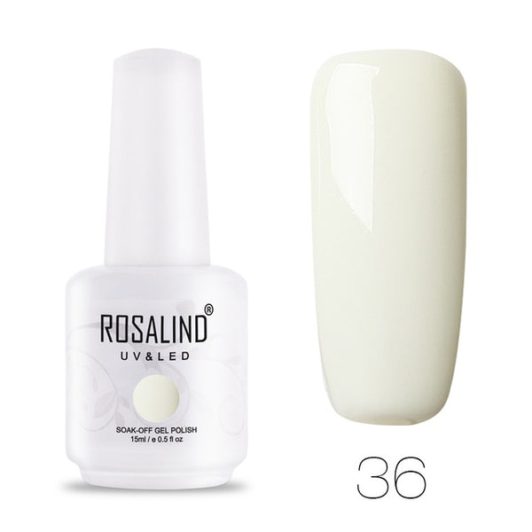 Nail Polish 15ml Gel Nail Art Set For Manicure Semi Permanent Soak Off Base White Primer Gel Lacquer