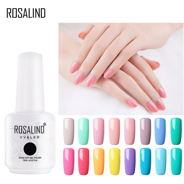 Nail Polish 15ml Gel Nail Art Set For Manicure Semi Permanent Soak Off Base White Primer Gel Lacquer