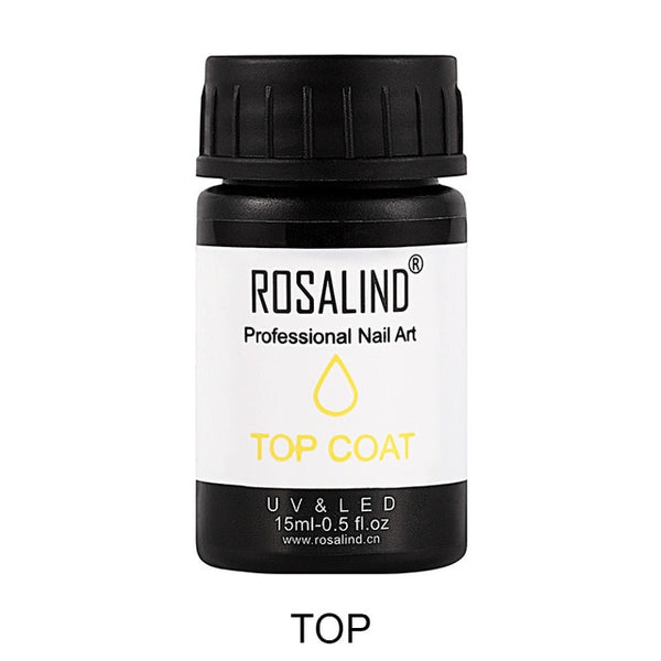 Nail Polish Rubber 15ml & 30ml  Nail Gel Lacquer Soak off UV Base & Top Coat Semi Permanent Gel Varnish