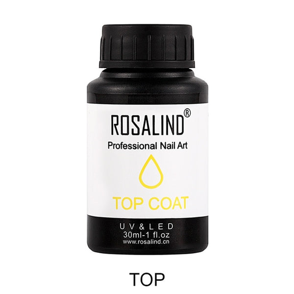 Nail Polish Rubber 15ml & 30ml  Nail Gel Lacquer Soak off UV Base & Top Coat Semi Permanent Gel Varnish