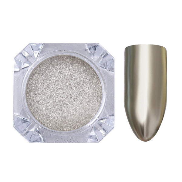 Rose Gold Mirror Nail Glitter Powder Gel Polish Chrome Pigment Dust Shinning Glitters Manicure Nail Art Decorations