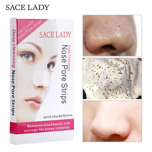 14 Pcs Nose Strips Blackhead Remover Mask