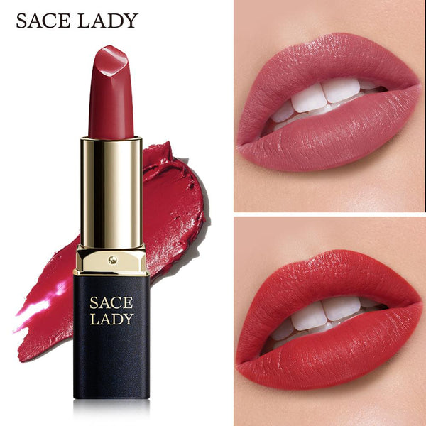 18 Colors Silky Matte Lipstick Makeup Waterproof Nude Velvet Lip Stick Make Up Smooth High Pigmented Texture Cosmetic