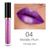 NEW 6ml/1.5ml Glitter Lipstick Liquid Makeup Waterproof Metallic Lip Gloss Set Long-lasting
