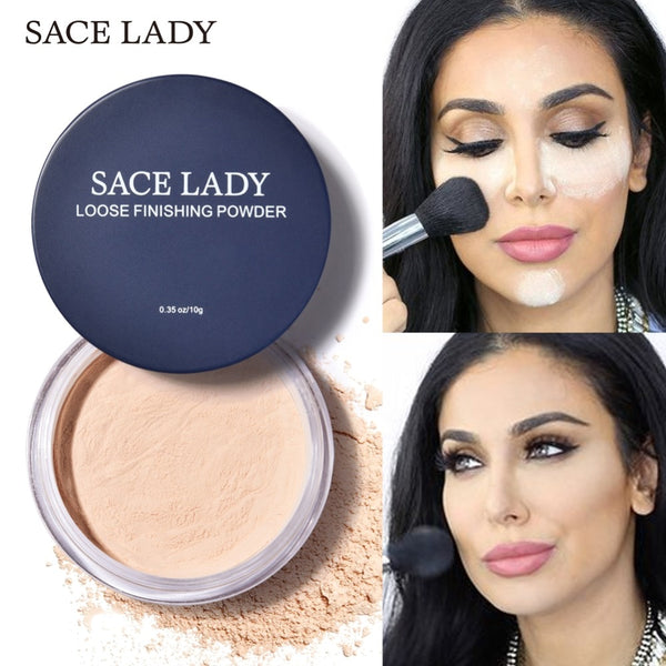 Face Loose Powder Matte Finish Transparent Setting Powder Professional Translucent Makeup Oil-control