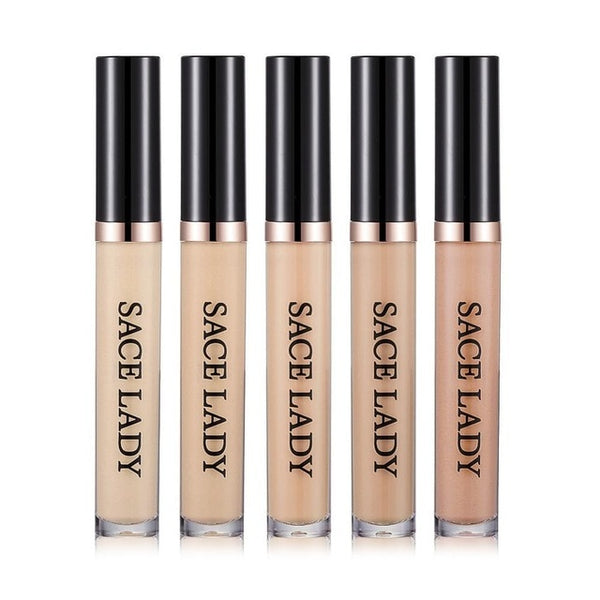SACE LADY Full Cover Liquid Concealer Makeup For Face Eye Dark Circles Corrector Cream Make Up Facial Base Natural Cosmetic
