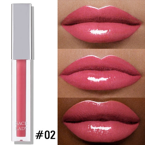 High Shine Lip Lacquer Makeup Smooth Build-able Intense Glitter Lip Gloss Beauty Sexy Make Up Moisturizing Cosmetic
