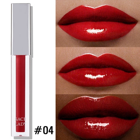 High Shine Lip Lacquer Makeup Smooth Build-able Intense Glitter Lip Gloss Beauty Sexy Make Up Moisturizing Cosmetic