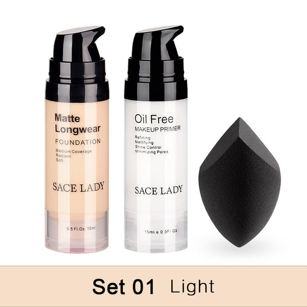 Professional Makeup Set Matte Foundation Primer Base Make Up