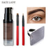 Waterproof Eyebrow Shadow Henna Makeup Enhancer Tint Brush Kit Eye Brow Gel Cream Make Up