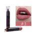 Sexy 12 Colors Matte Lipstick pen Long lasting waterproof Lip stick Nude Pink Moisturizer Lip balm Beauty Lisp Make Up