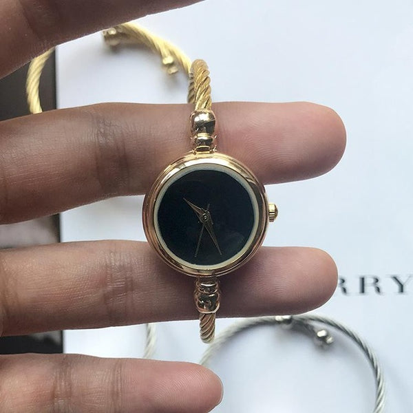 Small Gold Bangle Bracelet Luxury Watches
