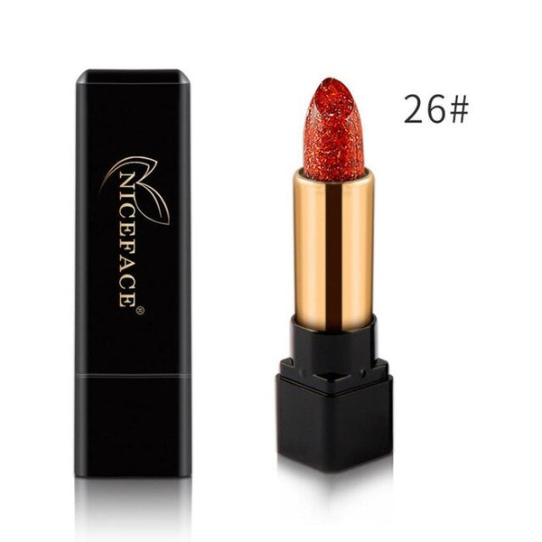 Waterproof Long Lasting Lipsticks Women's Fashion Lip Stick Lip Gloss Lipstick Temperature Color Change Lip Moisturizing Care